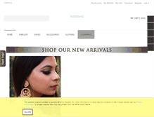 Tablet Screenshot of indiatrendshop.com